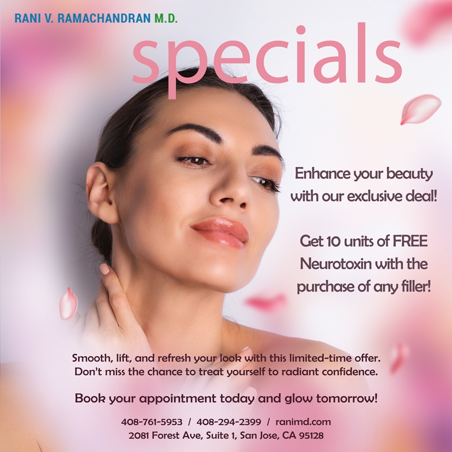 Skincare Specials - FREE Neurotoxins with Any Filler