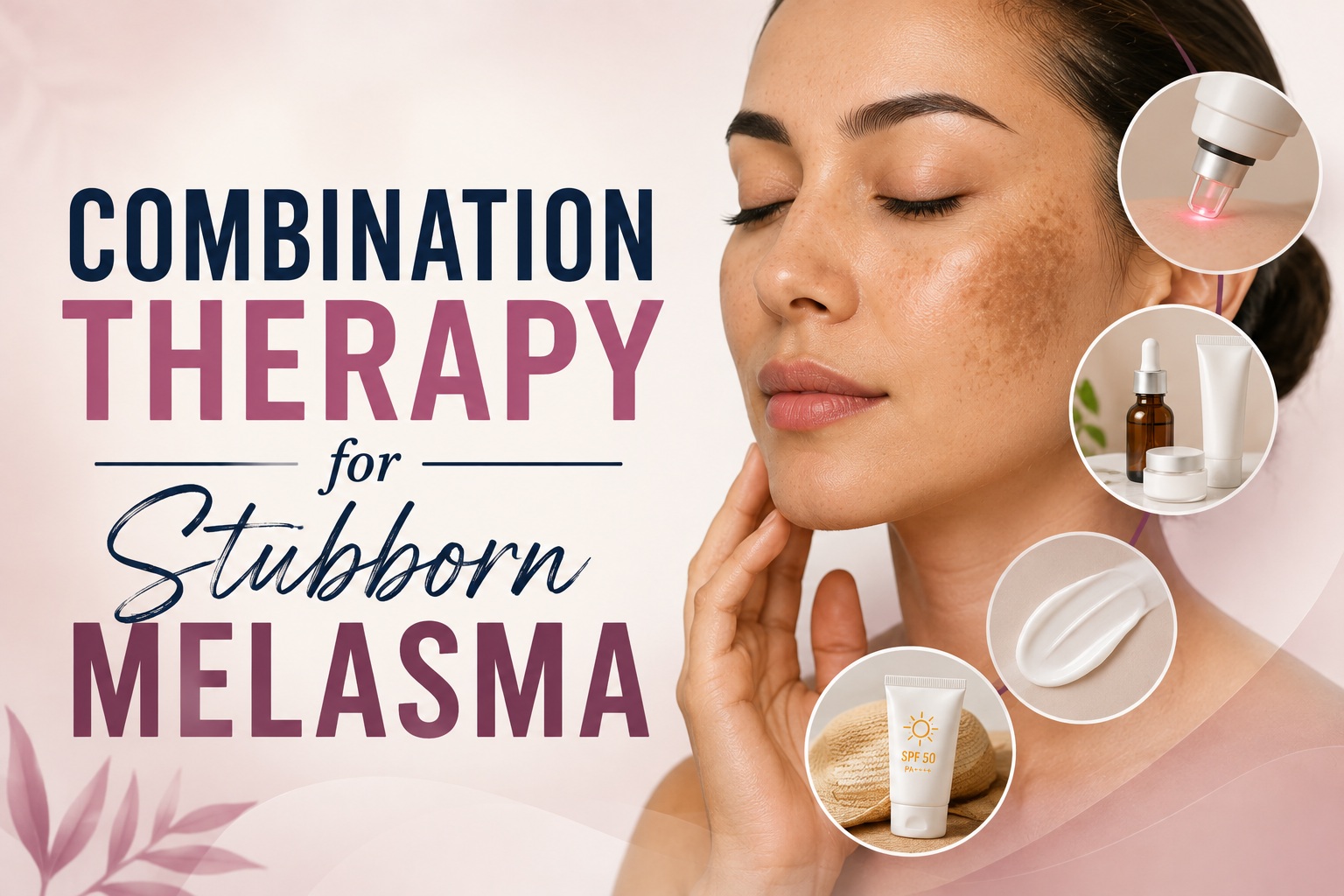 Combination Therapy for Stubborn Melasma
