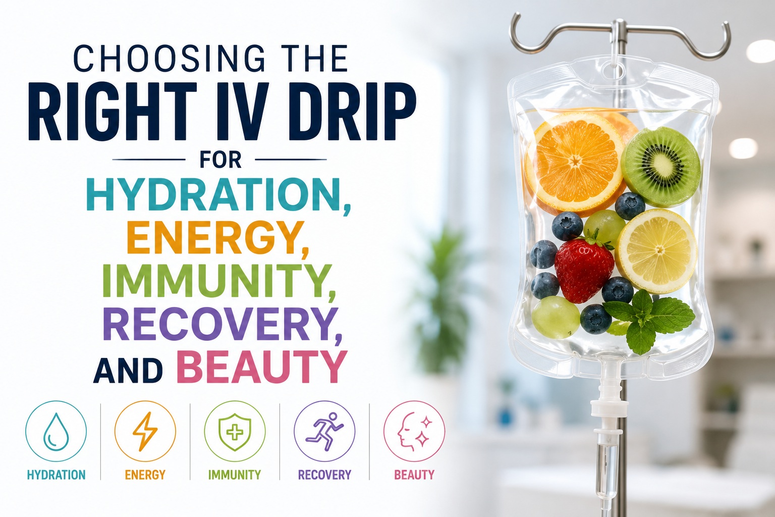Which IV Vitamin Drip Should You Choose?